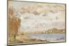 The Seine at Argenteuil, 1872-Claude Monet-Mounted Giclee Print