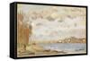 The Seine at Argenteuil, 1872-Claude Monet-Framed Stretched Canvas