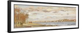 The Seine at Argenteuil, 1872-Claude Monet-Framed Giclee Print