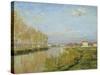 The Seine at Argenteuil, 1873-Claude Monet-Stretched Canvas