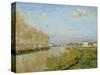 The Seine at Argenteuil, 1873-Claude Monet-Stretched Canvas