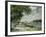 The Seine at Argenteuil, 1875-Claude Monet-Framed Premium Giclee Print