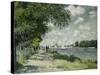 The Seine at Argenteuil, 1875-Claude Monet-Stretched Canvas