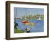 The Seine at Argenteuil, 1882-Gustave Caillebotte-Framed Giclee Print