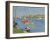 The Seine at Argenteuil, 1882-Gustave Caillebotte-Framed Giclee Print