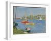 The Seine at Argenteuil, 1882-Gustave Caillebotte-Framed Giclee Print