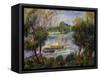 The Seine at Argenteuil, 1888-Pierre-Auguste Renoir-Framed Stretched Canvas