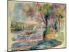 The Seine at Argenteuil, 1892-Pierre-Auguste Renoir-Mounted Giclee Print