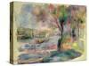 The Seine at Argenteuil, 1892-Pierre-Auguste Renoir-Stretched Canvas