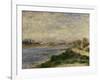 The Seine at Argenteuil, c.1873-Pierre-Auguste Renoir-Framed Giclee Print