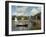The Seine at Argenteuil-Claude Monet-Framed Giclee Print