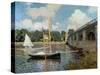 The Seine at Argenteuil-Claude Monet-Stretched Canvas