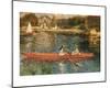 The Seine at Asnieres-Pierre-Auguste Renoir-Mounted Art Print