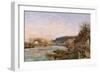 The Seine at Bougival, 1870-Camille Pissarro-Framed Giclee Print