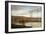 The Seine at Bougival, circa 1851-Gustave Courbet-Framed Premium Giclee Print