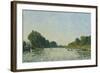 The Seine at Bougival-Alfred Sisley-Framed Giclee Print