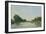 The Seine at Bougival-Alfred Sisley-Framed Giclee Print
