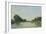 The Seine at Bougival-Alfred Sisley-Framed Giclee Print