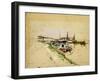 The Seine at Bougival-Giovanni Boldini-Framed Giclee Print