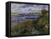 The Seine at Champrosay, c.1876-Pierre-Auguste Renoir-Framed Stretched Canvas