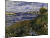 The Seine at Champrosay, c.1876-Pierre-Auguste Renoir-Mounted Giclee Print