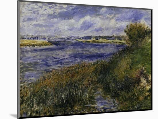 The Seine at Champrosay, c.1876-Pierre-Auguste Renoir-Mounted Giclee Print