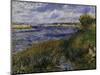 The Seine at Champrosay, c.1876-Pierre-Auguste Renoir-Mounted Giclee Print