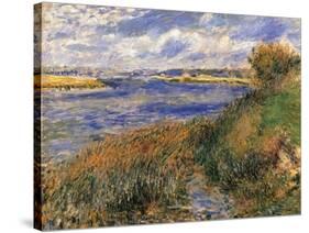 The Seine at Champrosay-null-Stretched Canvas