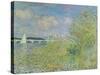 The Seine at Chatou Near Argenteuil, 1878-Claude Monet-Stretched Canvas