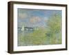 The Seine at Chatou Near Argenteuil, 1878-Claude Monet-Framed Giclee Print