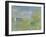 The Seine at Chatou Near Argenteuil, 1878-Claude Monet-Framed Giclee Print