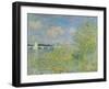 The Seine at Chatou Near Argenteuil, 1878-Claude Monet-Framed Giclee Print