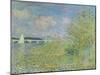 The Seine at Chatou Near Argenteuil, 1878-Claude Monet-Mounted Giclee Print