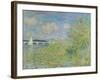 The Seine at Chatou Near Argenteuil, 1878-Claude Monet-Framed Giclee Print