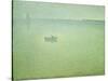The Seine at Dawn-Charles Angrand-Stretched Canvas