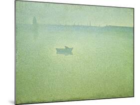 The Seine at Dawn-Charles Angrand-Mounted Giclee Print
