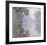 The Seine at Giverny, Morning Mists, 1897-Claude Monet-Framed Art Print