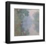 The Seine at Giverny, Morning Mists, 1897-Claude Monet-Framed Art Print