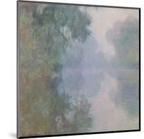 The Seine at Giverny, Morning Mists, 1897-Claude Monet-Mounted Art Print