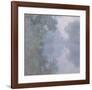 The Seine at Giverny, Morning Mists, 1897-Claude Monet-Framed Art Print