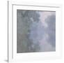 The Seine at Giverny, Morning Mists, 1897-Claude Monet-Framed Art Print