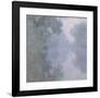 The Seine at Giverny, Morning Mists, 1897-Claude Monet-Framed Art Print