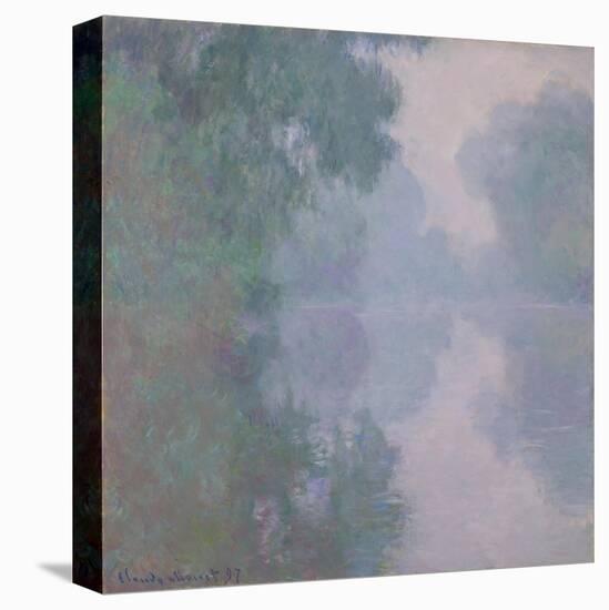 The Seine at Giverny, Morning Mists, 1897-Claude Monet-Stretched Canvas