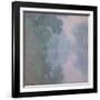 The Seine at Giverny, Morning Mists, 1897-Claude Monet-Framed Giclee Print