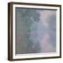 The Seine at Giverny, Morning Mists, 1897-Claude Monet-Framed Giclee Print