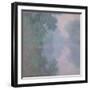 The Seine at Giverny, Morning Mists, 1897-Claude Monet-Framed Giclee Print