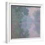 The Seine at Giverny, Morning Mists, 1897-Claude Monet-Framed Giclee Print