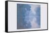 The Seine at Giverny, Morning Mists-Claude Monet-Framed Stretched Canvas
