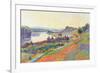 The Seine at Herblay-null-Framed Giclee Print