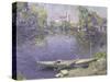 The Seine at Mantes-Paul Mathieu-Stretched Canvas